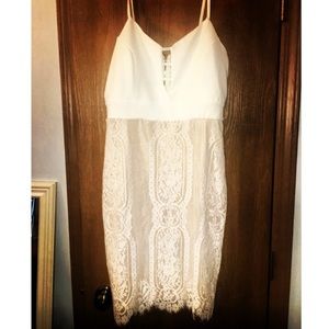 Lace Cream Dress